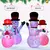 Imagen de Inflable navideño "Muñecos De Nieve" Luces Led 2.10 Mts