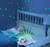 JUGUETE PEREZOSO "PROYECTOR DE LUZ NOCTURNA CON SONIDOS PARA BEBE" COLOR GRIS - LALO´S SHOP