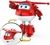 SUPER WINGS "ROBOT TRANSFORMABLE ROJO" en internet