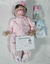 BEBE RIBON "MAMELUCO ROSA CON MAMILA"