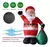 Inflable Navideño "Papá Noel con regalo" Con Luz Led 2.7 Mts - tienda en línea