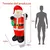 Imagen de Inflable Navideño "Santa con Lista / Regalos" Luz Led 1.80 Mts