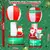 Inflable Navideño "Papa Noel Globo Aire Caliente" Con luz Led 235cm - tienda en línea
