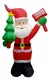 Imagen de Inflable Navideño "Santa Claus" Luces Led 1.85 Mts