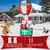 Imagen de Inflable Navideño "Papa Noel Globo Aire Caliente" Con luz Led 235cm