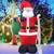 Inflable Navideño "Santa con Lista / Regalos" Luz Led 1.80 Mts
