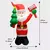 Inflable Navideño "Santa Claus" Luces Led 1.85 Mts
