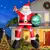 Inflable De Navidad "Regalos Papá Noel" Con Luz Led 2.4 Mts.