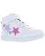 Tenis Bota Blancos Miniburbujas para Niña