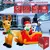 Inflable Navidad "Trineo Santa con muñeco de nieve" 2 Mts largo - LALO´S SHOP