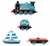 THOMAS & FRIENDS "TREN GORDON Y EL BARCO VELA" - comprar en línea