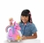 POLLY POCKET SET DE JUEGO "UNICORNIO CON SALON ARCOIRIS" - LALO´S SHOP