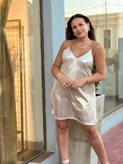 Vestido foil