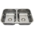 PILETAS DOBLES (L ACERO 430)