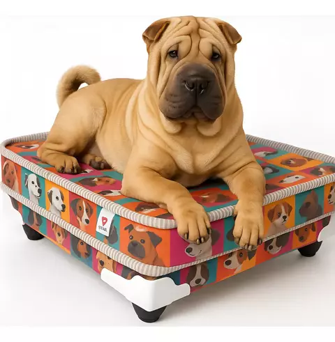 Cama Box Conjugada Pet Para Cachorros E Gatos 45x58x27 Cm - (cópia) - comprar online