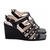 Sandália Anabela Feminina - Bella Rô Shoes
