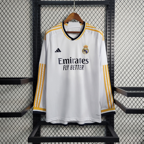 Camisa De Manga Comprida Do Real Madrid