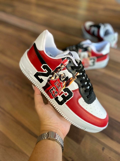 Tênis Da Nike Jordan De Couro Edição Especial