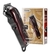 Máquina De Cortar Cabelo Profissional Sem Fio Kemei Km-2600