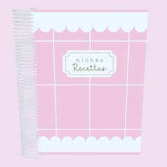 Caderno de Receitas - Tamanho 18,5x18,5cm - comprar online