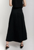 Saia Midi Ondas Preta - comprar online