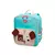 Kit Mochila + Lancheira Kouii Filhotiis Théo pacific