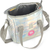 Kit Mochila C Rodinhas +Lancheira Luxcel Holográfico Prata na internet