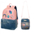 KIT MOCHILA COSTAS + LANCHEIRA LOV' IT PLAY PATCH LILICA RIPILICA 7714404