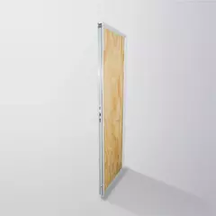 Puerta placa marco aluminio 80cm - comprar online