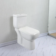 Inodoro Largo c/deposito y asiento - LUSQTOFF