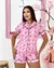 BABY DOLL AMERICANO SUEDE ESTAMPADO - Charmy Keep