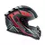 Casco MAC Speed FLEET Negro / Rojo Mate - comprar online