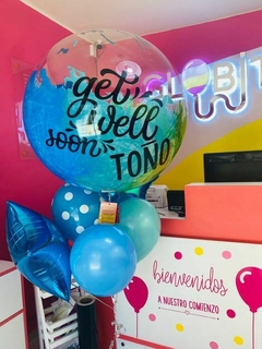 Globos burbuja revelación de sexo en internet