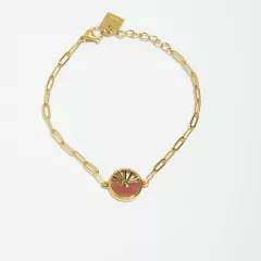 Pulsera Sunrise Rodonita