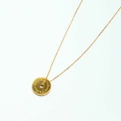 Collar Circle Agata Cornalina - comprar online