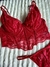 CONJUNTO CORSELET ELIZA - VERMELHO