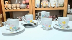 Juego de café Flower - comprar online