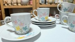 Juego de café Flower