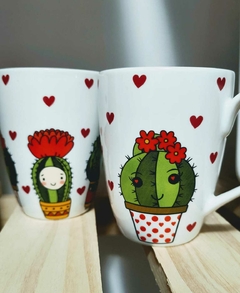 Tazas Cactus Amor - comprar online