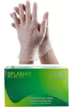 Guantes de Vinil Transparente Splash!!!