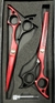 Juego tijeras Astoria CAT Red/Black 3010 6.5 "