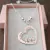 Collar corazón con 3 niños o niñas