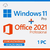 Windows 11 PRO + Office 2021 Professional Plus 32/64bits