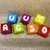 Cubos Decorativos com letras - comprar online