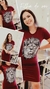 Vestido Leão vinho