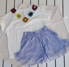 Remera crochet