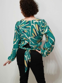 Estampa Amarradinha - Azul - comprar online
