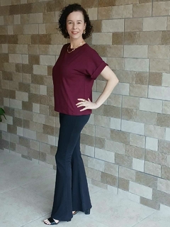 Blusa Andressa -Beterraba - As Guarnieri