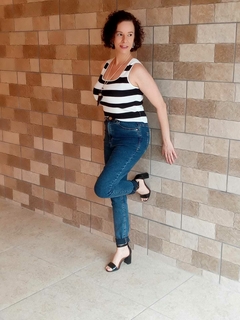 Cropped Marina- Preto - loja online