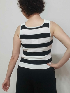 Cropped Marina- Preto - comprar online
